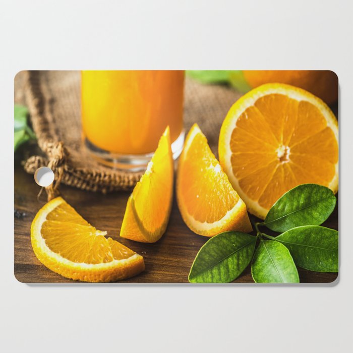 Orange Fruit Photo Cutting Board