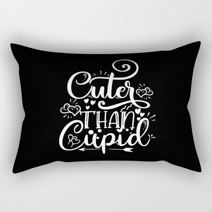 Cuter Than Cupid Rectangular Pillow