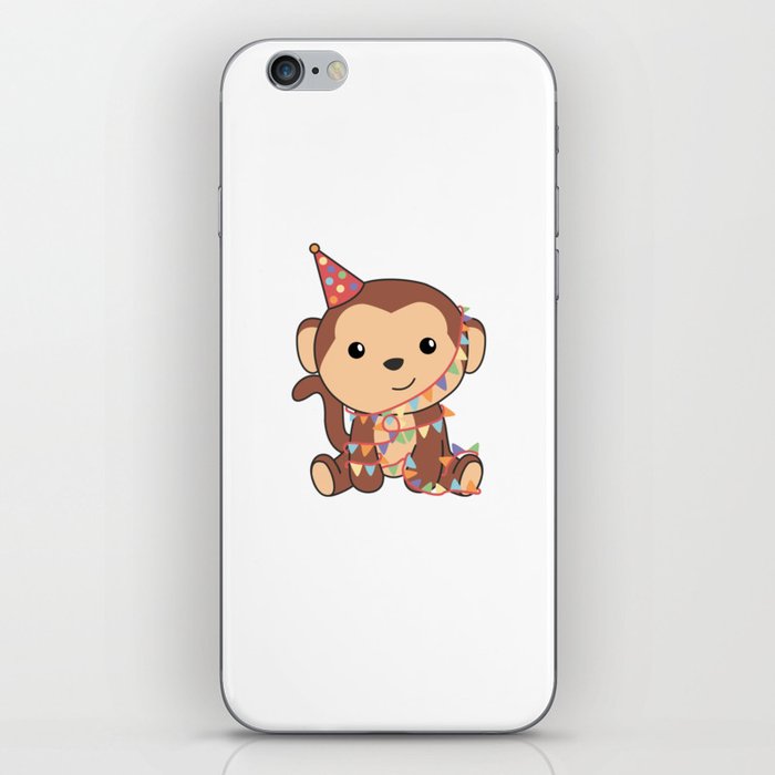 Monkey Birthday For Children A Birthday iPhone Skin