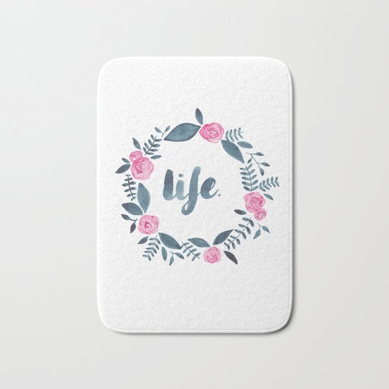 Life. Bath Mat