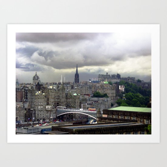 Edinburgh. (II) Art Print