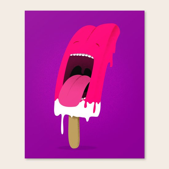 iScream Canvas Print