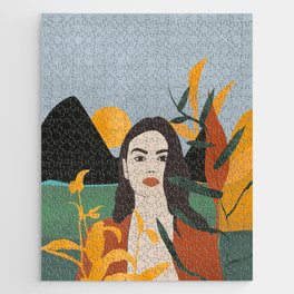 Peaceful and Wild. #art print#society6 Jigsaw Puzzle