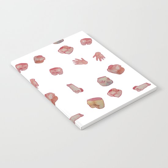 Body parts new water color Notebook
