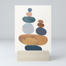 Balancing Stones 31 Mini Art Print