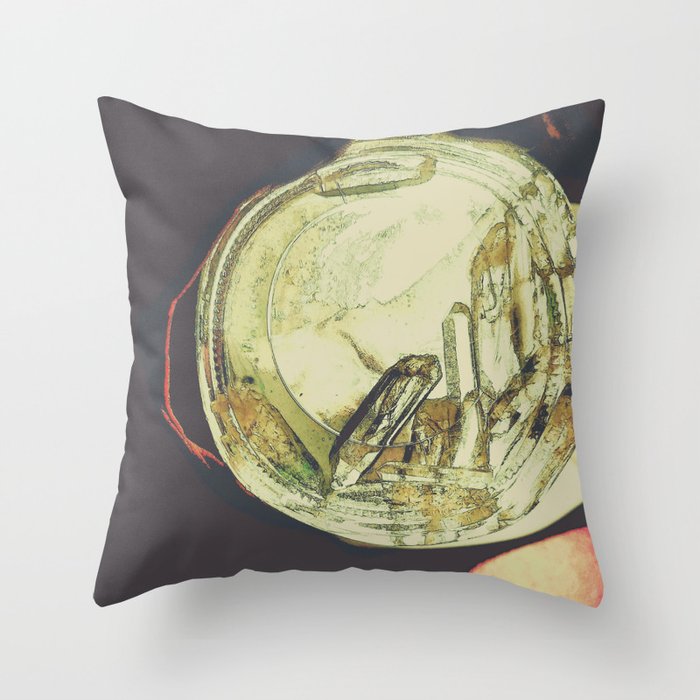 Crystal Channel Throw Pillow
