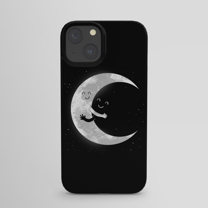 Moon Hug iPhone Case