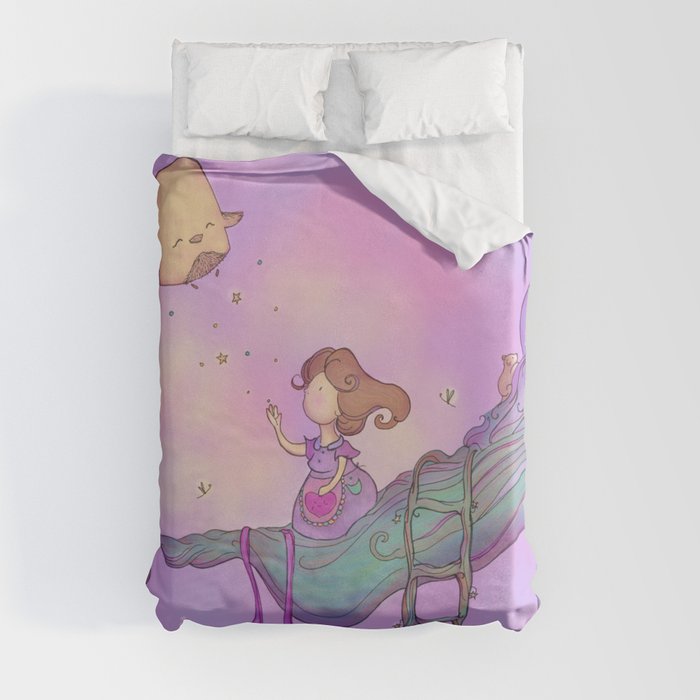 Up on the treetop 2 Duvet Cover