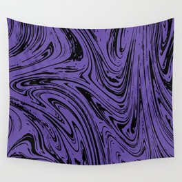 Ultraviolet Marble Wall Tapestry