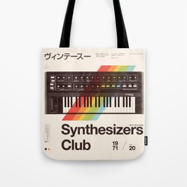 Synthesizers Club Tote Bag