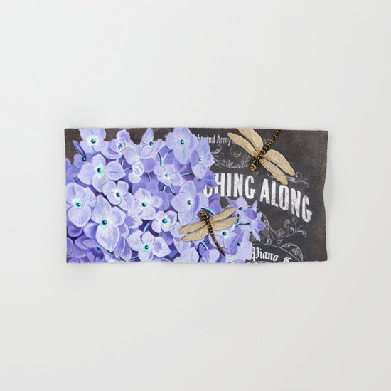 Vintage Flowers #4 Hand & Bath Towel