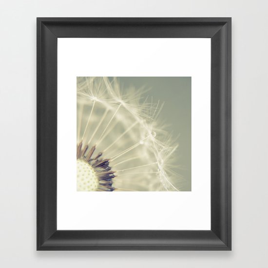 When it rains Framed Art Print