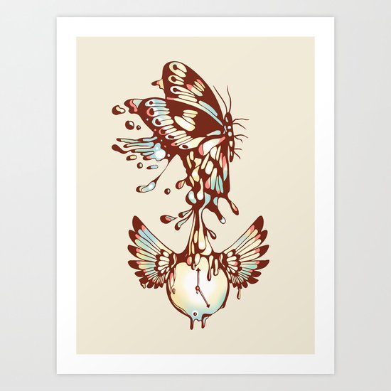 Morphed Reality Art Print