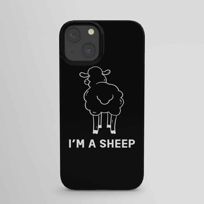 I am A Sheep Wool iPhone Case