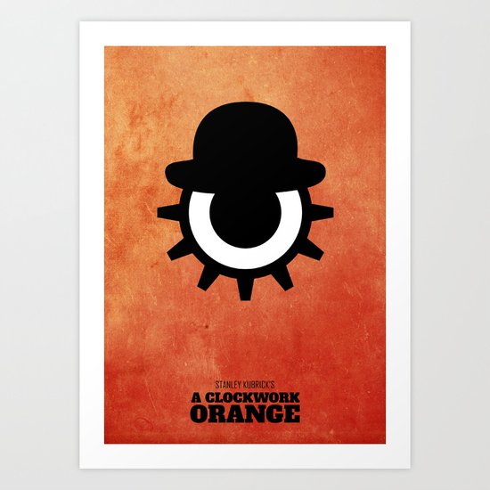 A Clockwork Orange - Minimal Art Print