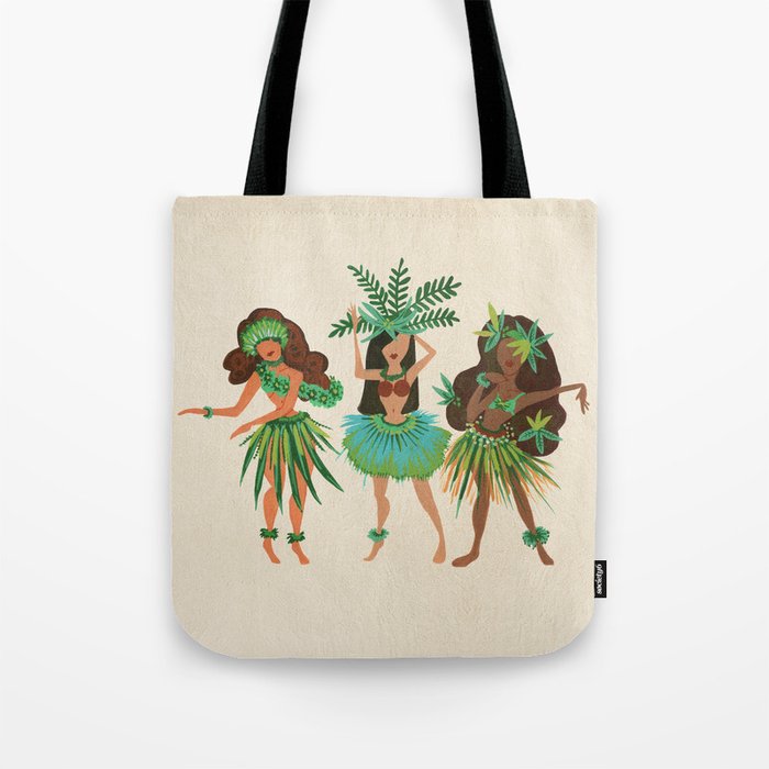 Luau Girls Tote Bag