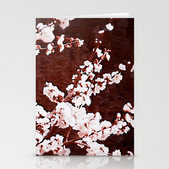 Cherry Blossoms Stationery Cards