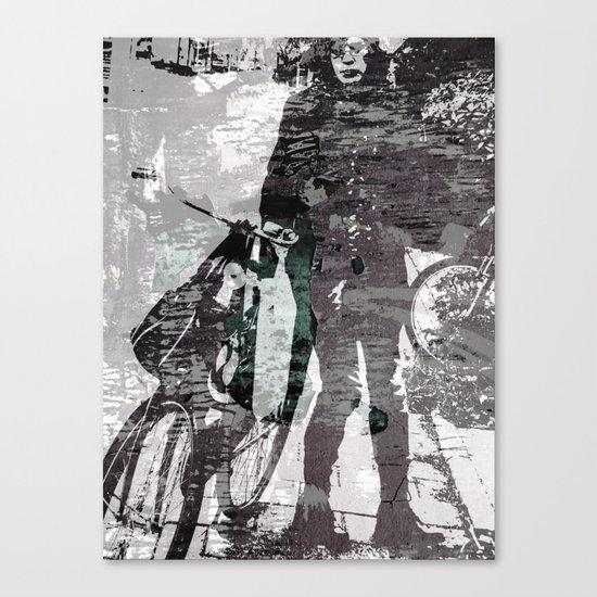 The Waiting Girl Canvas Print