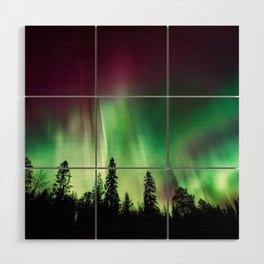 Northern Lights (Aurora Borealis) 10. Wood Wall Art