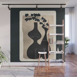 Modern Abstract Woman Body Vases 13 Wall Mural