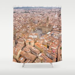 City of Florence from above - Italy Shower Curtain