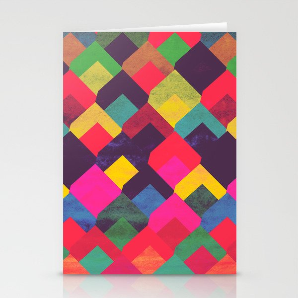 colour + pattern 11 Stationery Cards