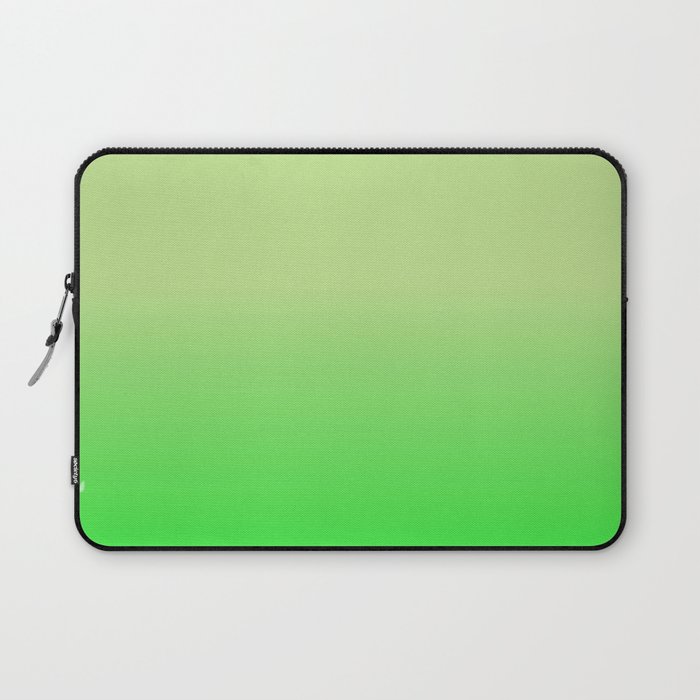 LIGHT GREEN GRADIENT  Laptop Sleeve