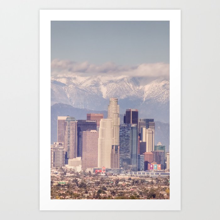 Los Angeles City Art Print