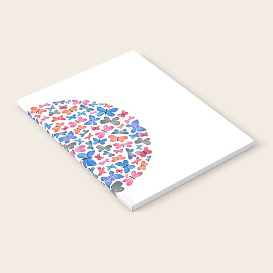 Watercolour Butterflies. Notebook