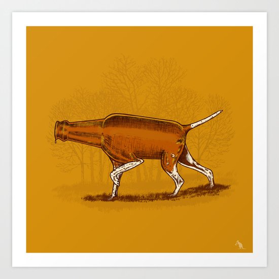 Man's Best Friend Art Print