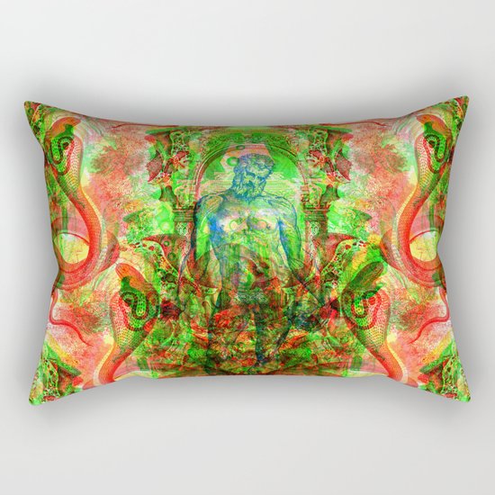 Aesculapius Rectangular Pillow