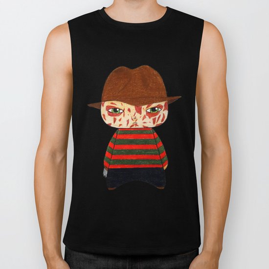 A Boy - Freddy Krueger Biker Tank