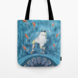 Down The Rabbit Hole Tote Bag