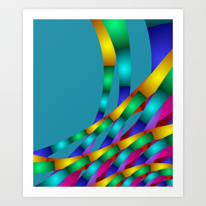 fractal geometry -131- Art Print