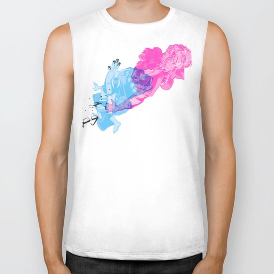 Nerd /// Fight Biker Tank