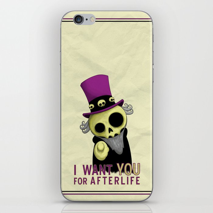 I want you for afterlife iPhone Skin