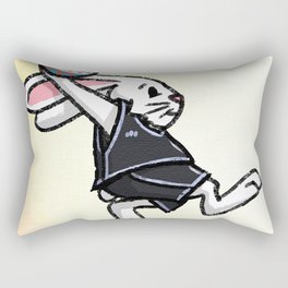 Basketball Bunny Rabbit  Rectangular Pillow
