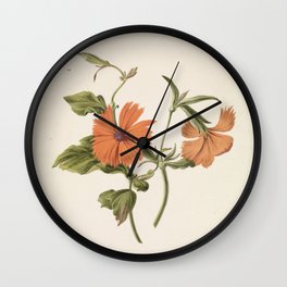 M. de Gijselaar - Yellow Chinese rose (1820) Wall Clock