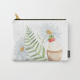 Daisy Cupcake  Carry-All Pouch