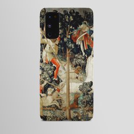 Slaying Of The Unicorn Medieval Tapestry Android Case