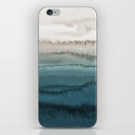WITHIN THE TIDES - CRASHING WAVES TEAL iPhone Skin