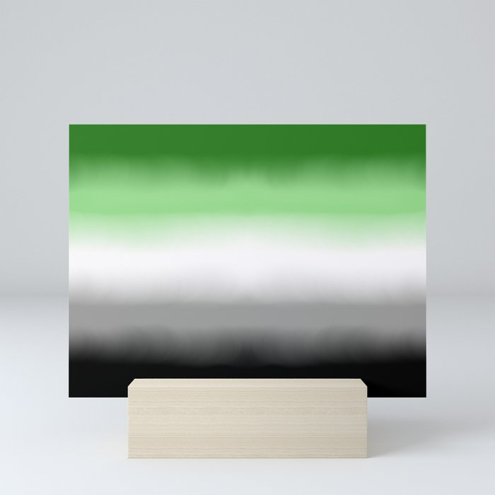 Aromantic Flag Mini Art Print By Moirasinclaire Society6