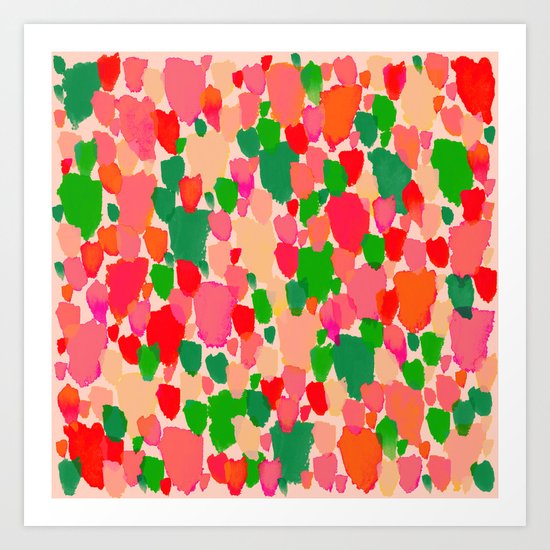 CHRISTMAS FIELD Art Print