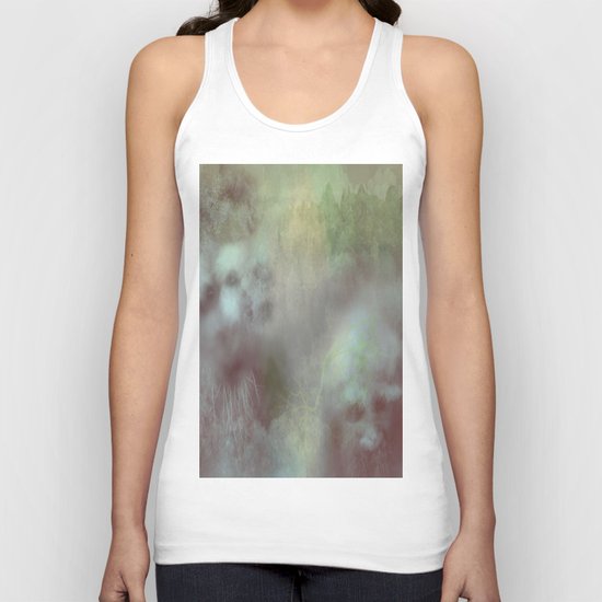 The ghosts of the cursed forest Unisex Tank Top