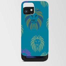 Lion and color. iPhone Card Case