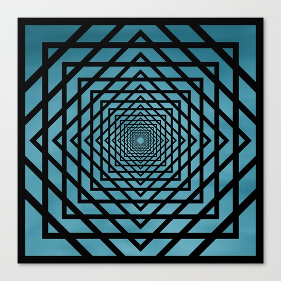 Eternally Blue Canvas Print