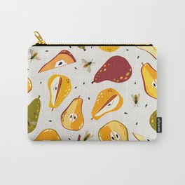 Wasps and pears pattern Carry-All Pouch