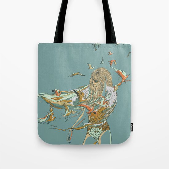 MELT INTO THE OCEAN Tote Bag