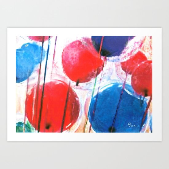 BIRTHDAY BASH Art Print