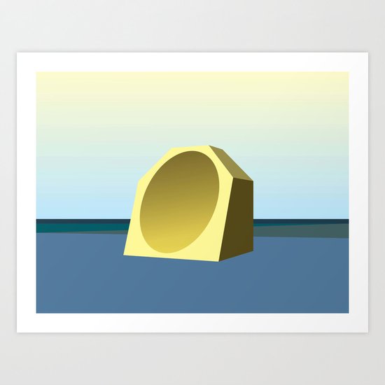 Mirror on the Wall Art Print